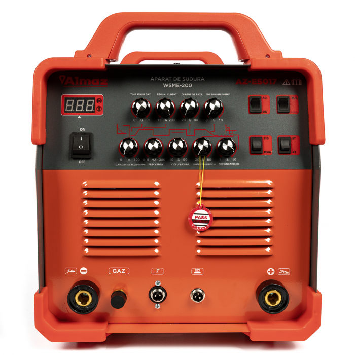 Aparat de sudura tig mma wsme 200 200a, Almaz AZ-ES017, diametru electrod 1,6-4mm [4]