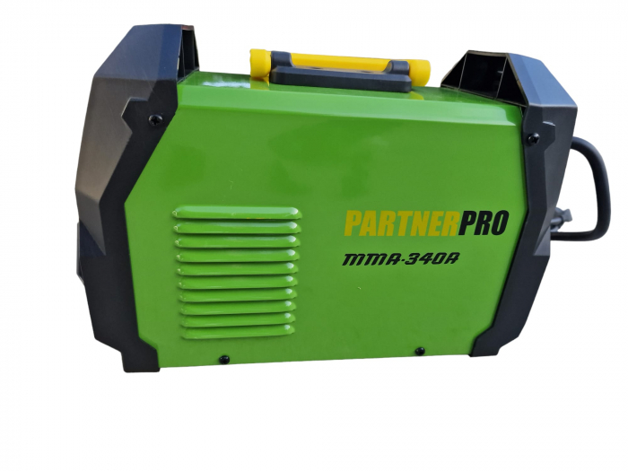 Aparat de sudura tip invertor, PartnerPro MMA 340, 340A, afisat electronic, sistem anti-lipire [2]