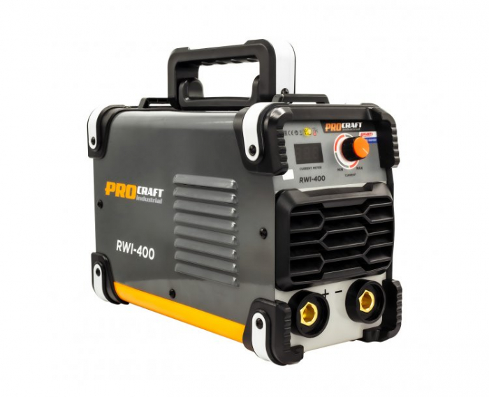 Aparat de sudura tip invertor Procraft industrial RWI-400 profesional heavy duty, accesorii incluse [2]