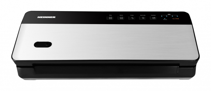 Aparat de vidat si sigilat reincarcabil Heinner HAV-CRD80SS , vidare uscata si umeda, functie sigilare, acumulator LI 11.1V, 2000 MAH, Putere : 80W, negru [2]