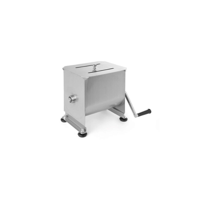 Aparat manual pentru mixare/amestecare carne pentru carnati, capacitate 18 L, 7kg, inox AISI [1]