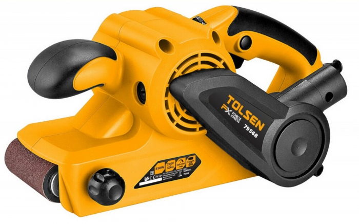 Aparat pentru slefuit cu banda, 810W, 533x76mm, FX Force Xpress - Tolsen [1]