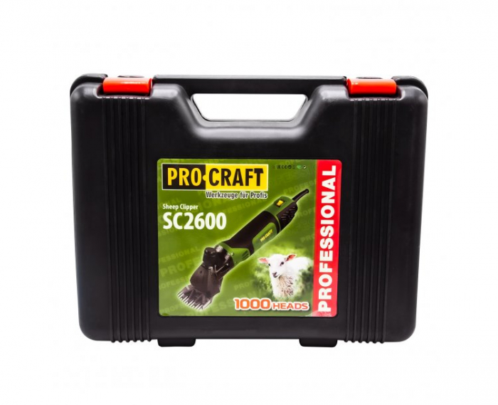 Aparat tuns oi Procraft SC2600 de mana, 500 W, 2600 RPM, 76 mm, Electric Variator viteza [6]