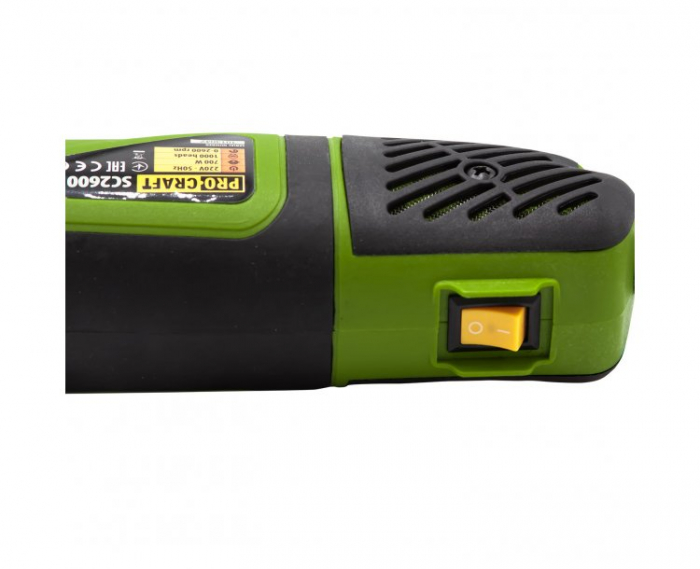 Aparat tuns oi Procraft SC2600 de mana, 500 W, 2600 RPM, 76 mm, Electric Variator viteza [11]