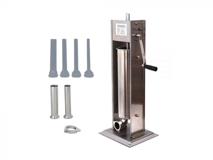 Aparat umplut carnati, Elefant ML-S7, mecanic, Inox integral, 7 Kg + 6 palnii [4]