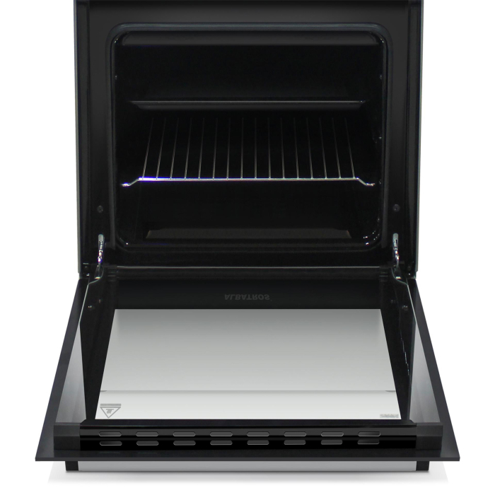 Aragaz Albatros AL452ANS, 4 arzatoare pe GPL+GN, 50 x 50 cm, Geam dublu la cuptor, Siguranta plita + cuptor, Alb [4]