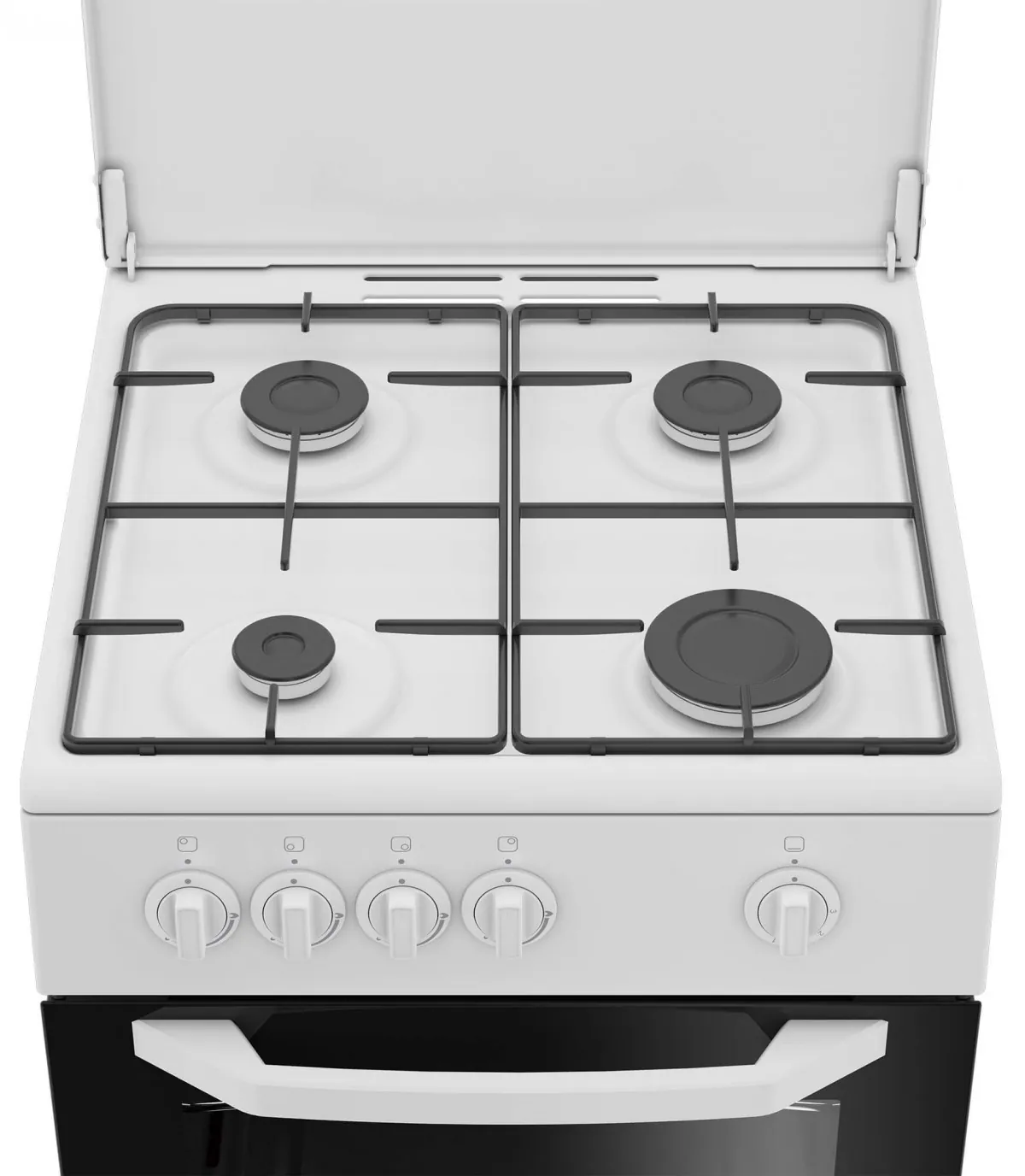 Aragaz Arctic AGM5500F, 4 arzatoare, Gaz, Safety Plus, Arzatoare cu eficienta ridicata, 50 cm, Alb [4]