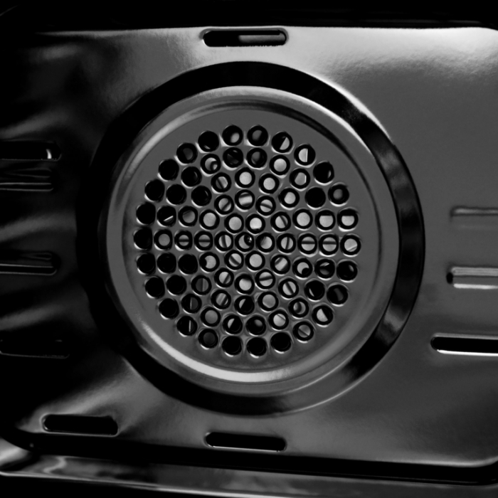 Aragaz electric Samus SM664VTE, cuptor cu 10 functii, grill, convectie 3D, timer digital, lumina interioara, Argintiu [5]