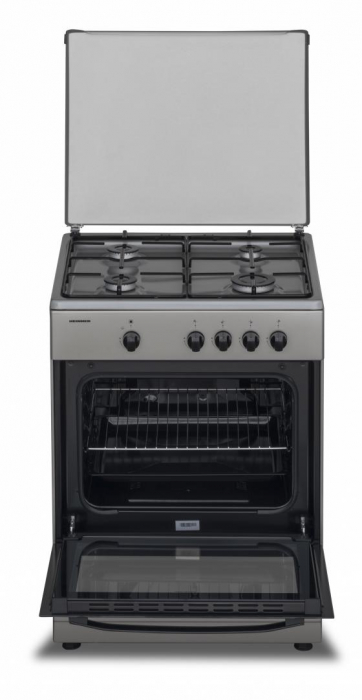 Pachet - Aragaz Heinner HFSC-SME60SL, Gaz + GPL, 60 cm, Argintiu + Butelie GPL 26 L [9]