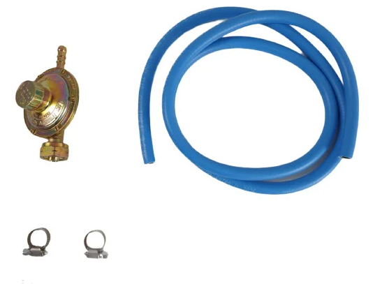Aragaz Heinner HFSC-V50LITGSL, 4 arzatoare, Gaz + GPL, Aprindere electrica, Timer, Grill, 50 cm, Argintiu + Butelie GPL 26 L [2]
