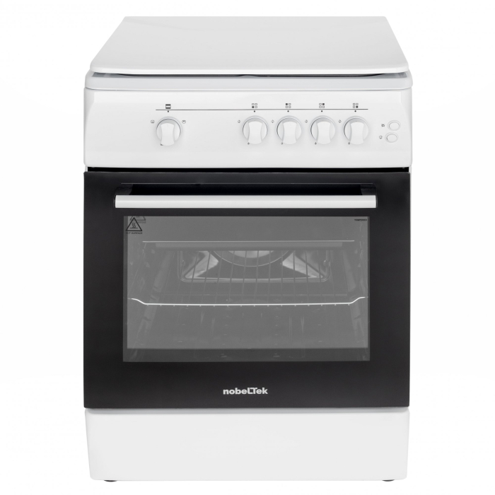 Aragaz NobelTek NLT 6603A/G1, Gaz, Grill, Aprindere electrica, Iluminare cuptor, 60 x 60 cm, Alb [2]