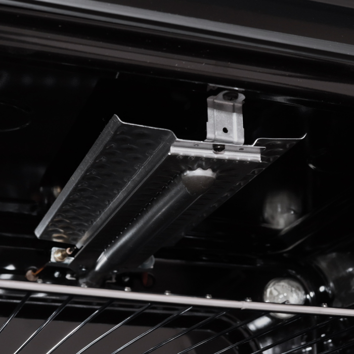 Aragaz pe gaz Samus SM667APGS Antracit, 4 arzatoare, 1 arzator Wok, aprindere electrica, grill, timer, lumina interioara, Antracit [7]