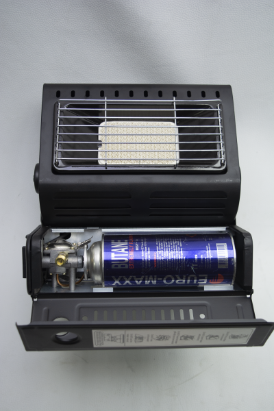 Aragaz portabil si incalzitor pentru camping Micul Fermier 2 in 1, GF-0630 + Rezerva gaz SPRAY 227g 410ml [3]