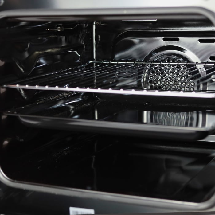 Aragaz electric / gaz Samus SM665AENS, 4 arzatoare pe gaz, cuptor electric, 10 functii, convectie 3D, latime 60 cm, aprindere electrica plita, timer digital, suprafata plita din sticla securizata [4]