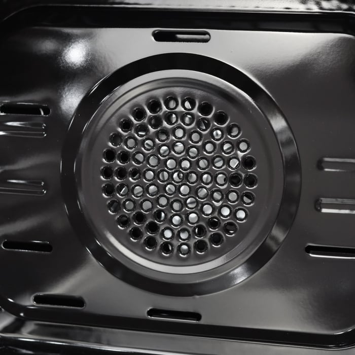 Aragaz electric / gaz Samus SM665AENS, 4 arzatoare pe gaz, cuptor electric, 10 functii, convectie 3D, latime 60 cm, aprindere electrica plita, timer digital, suprafata plita din sticla securizata [5]