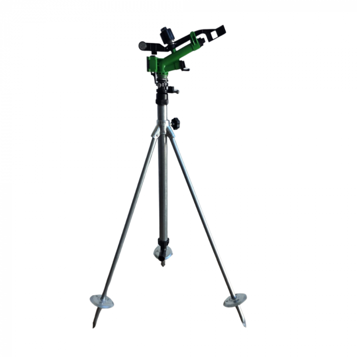 Aspersor cu impact, 1 tol, 3 duze, trepied inalt 1 m [9]