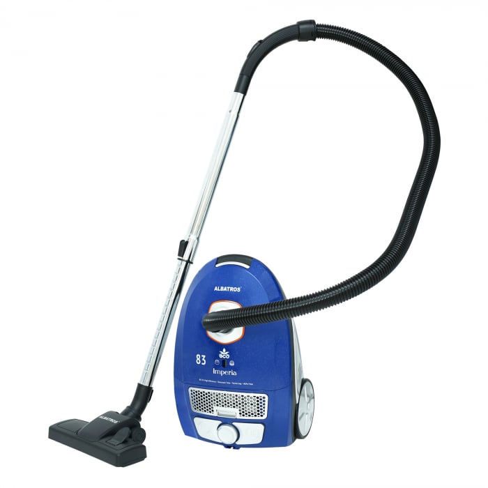 Aspirator Albatros Imperia 83 Eco, Putere 833 W, Sac textil 3.5 l, Filtru HEPA, Albastru [1]