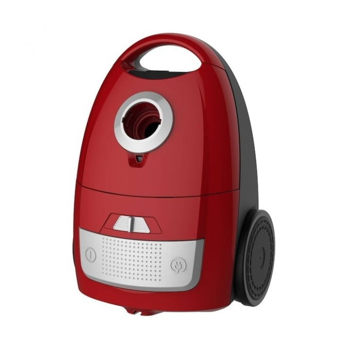 Aspirator cu sac Vivax VC-700R, 700W, filtru HEPA 12, Rosu [9]