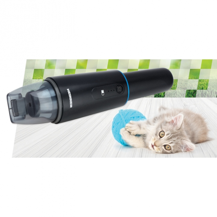 Aspirator de mana Heinner Blackstone HHVC-D7.2BK, 70 w, acumulator li 7.2v, putere absorbtie 5 kpa, indicator led, capacitate recipient praf 50 ml, autonomie 12 min, durata incarcare 3 ore, adaptor US [2]