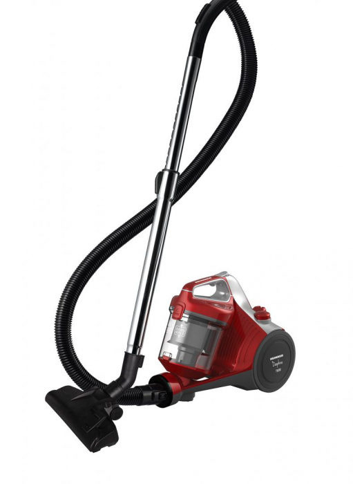 Aspirator fara sac Heinner HVC-MC700RD, 700 W, Filtrare ciclonica, Filtru Hepa 12, Rosu [1]