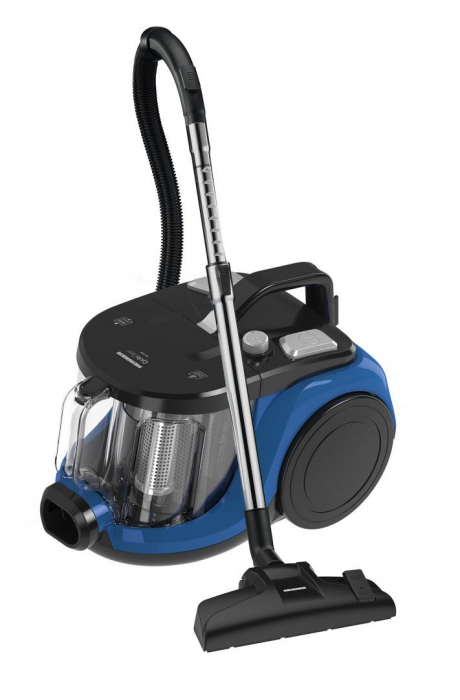 Aspirator fara sac Heinner HVC-MC850BL, 850W, putere aspirare 170W, filtru HEPA 12, recipient praf: 2L, tub telescopic metalic, albastru [1]