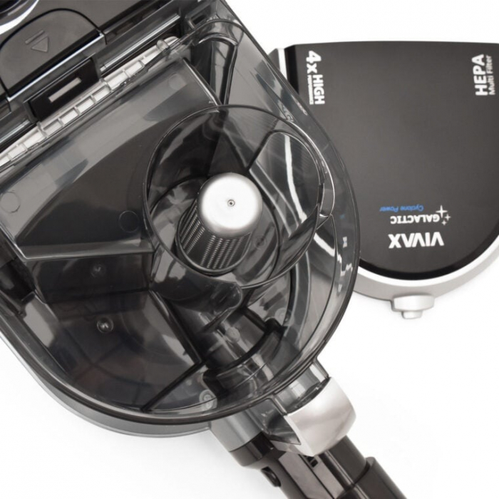 Aspirator fara sac Vivax VCC-8004AB, 800W, filtru HEPA 12, Negru [6]