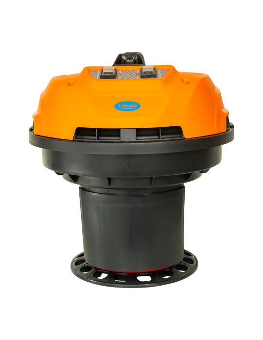 Aspirator Multifunctional Limpio LWD-60X2 Umed-Uscat, 60L, 2400W, 2 Motoare, 21 kPa, cu Sac, Suflare, Inox [9]