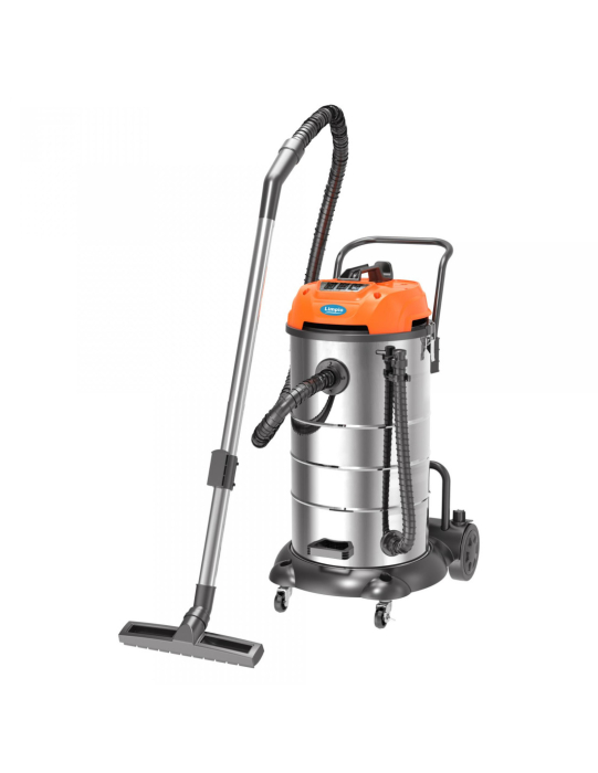 Aspirator Multifunctional Limpio LWD-90X3 Umed-Uscat, 90L, 3600W, 3 Motoare, 22 kPa, cu Sac, Suflare, Inox [5]