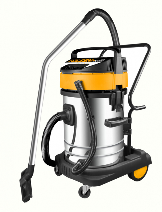 Aspirator uscat și umed 3x1000 W, Capacitate 80 L, Industrial - Tolsen [2]