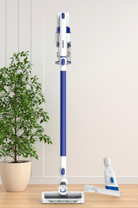 Aspirator Vertical 2 in 1 Heinner FastClean 140 HSVC-PDC140BL, Acumulator, 140 W, Recipient 0.5 L, Multi-Suprafete [7]