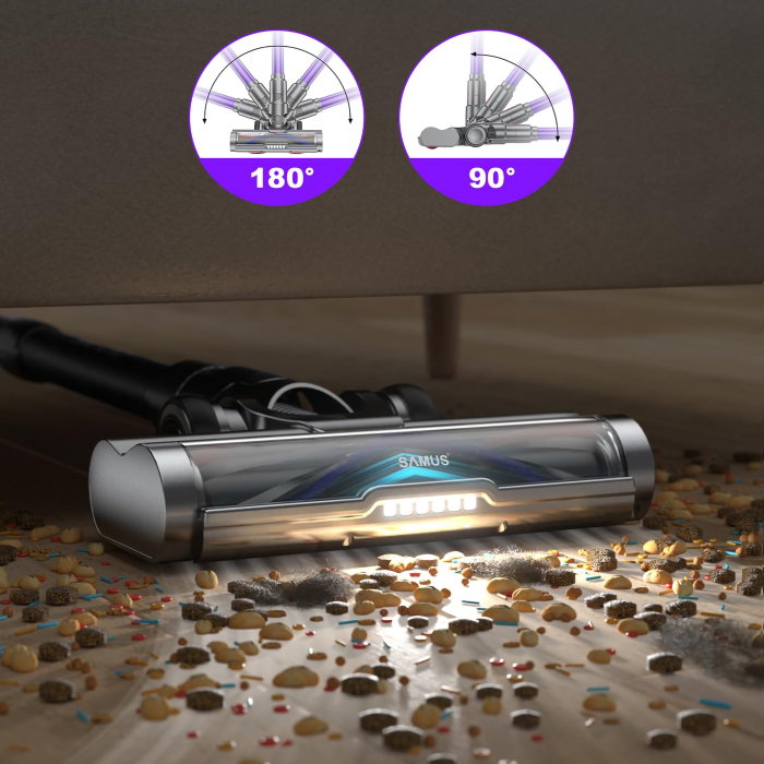 Aspirator vertical fara fir 2 in 1 Samus Hurricane Max Pro [16]