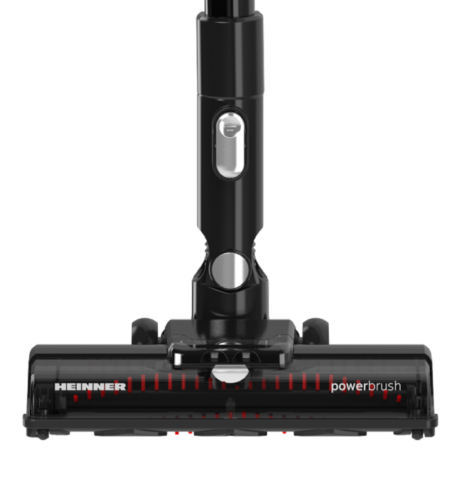 Aspirator vertical Heinner Brightfloor 200 HSVC-MBDB200OR, 200w, 3 viteze, Sistem multiciclonic, Filtru hepa, Perie electrica cu lumini LED, Negru/Rosu [3]