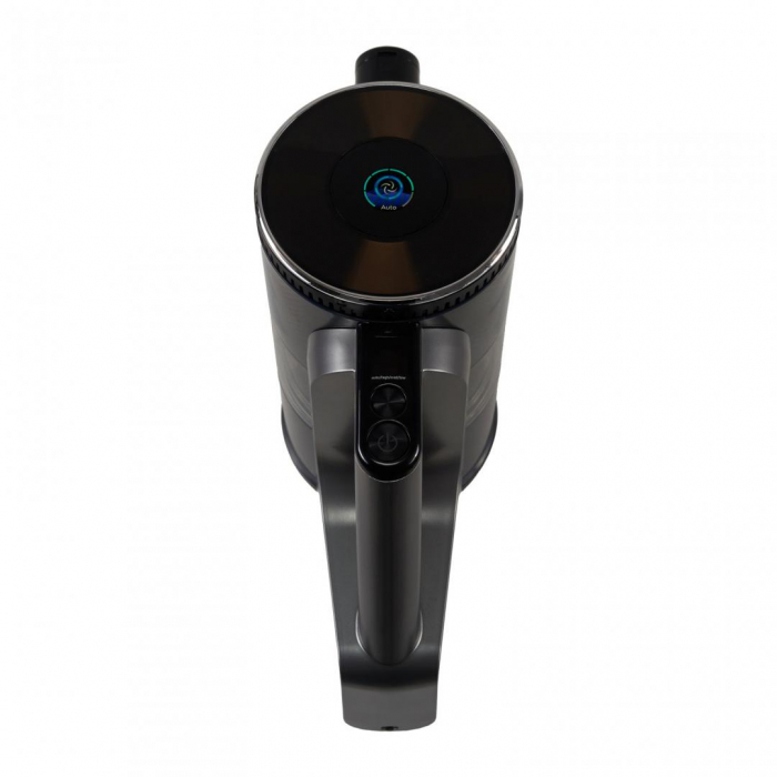 Aspirator vertical HEINNER VERTICLEAN PRO HSVC-MBD25.9S, filtrare ciclonica, acumulator li: 25.9v, putere: 450w si 3 viteze, autonomie max 20 min, capacitate 0.7l, filtru hepa, silver [9]