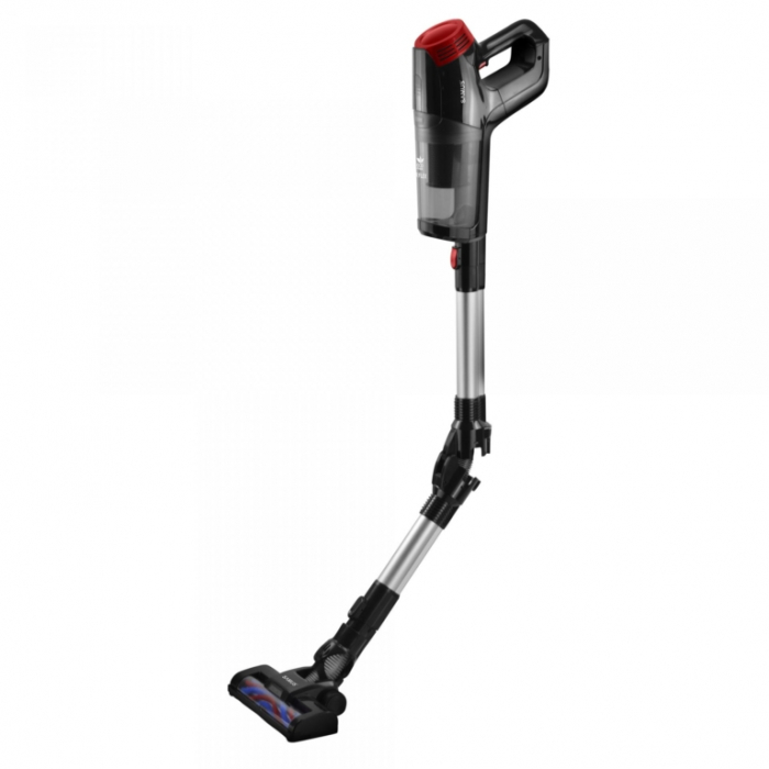Aspirator vertical Samus Air Flex Eco Power, ciclonic, aspirare uscata, pentru uz casnic si auto, filtru Hepa, perie electrica rotativa cu LED-uri frontale, tub flexibil din aluminiu, Negru [3]