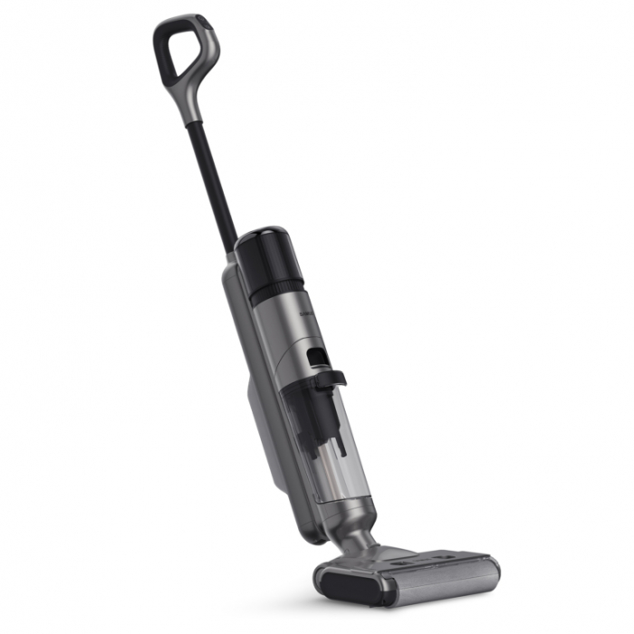 Aspirator vertical Samus Smart Cleaner Pro, aspirare umeda si uscata, pentru uz casnic, filtru Hepa, 0.5 litri,  perie motorizata rotativa, 2 trepte de putere, mod iSense, functie auto-curatare, Gri [11]