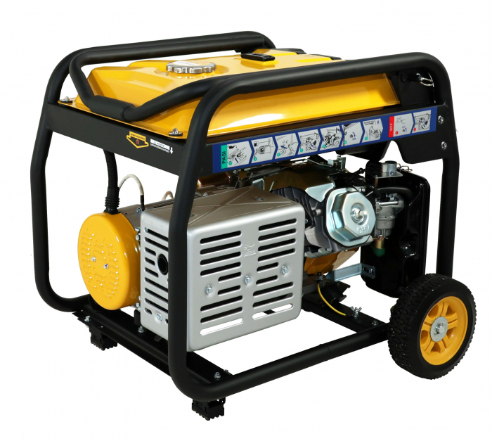 Automatic Generator open-frame 5.5kW, monofazat, benzina, pornire electrica Stager FD 6500ER [4]