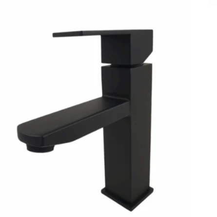Baterie de bucatarie din otel inoxidabil MIXXUS, Culoare neagra, Monocomanda, Racorduri incluse [6]