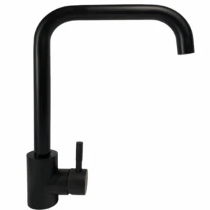 Baterie de bucatarie MIXXUS din otel inoxidabil, Culoare negru [2]