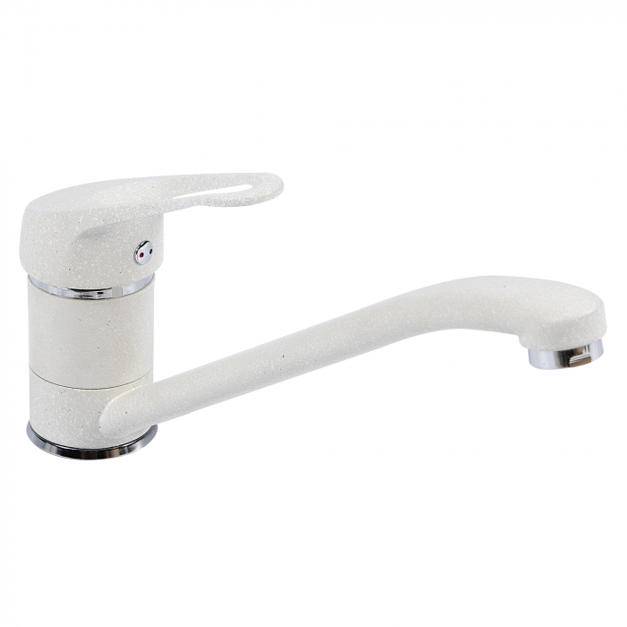 Baterie monocomanda, pipa mobila, 226mm, alba, Ecostone GF-2249 [2]