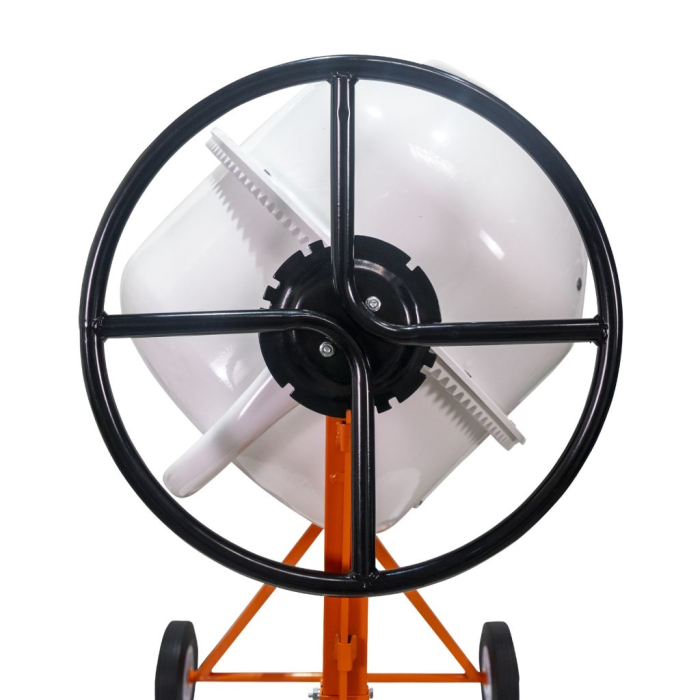Betonieră RURIS BETALUX 1800X, Motor Electric 950 W, Cuva 180 L, 29.5 rotații/min, Grosime cuvă 1.2–1.8 mm, Pedală de picior, IP44, Roți 10” [5]
