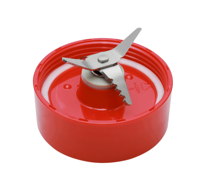 Blender de masa Albatros BM704RED, 700 W, 2 viteze + Pulse, vas 1.2 L, lama inox, culoare roșu [5]