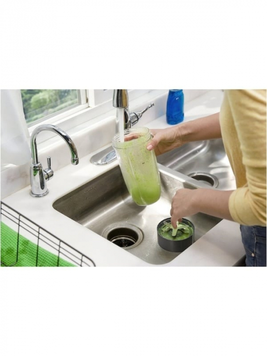 Blender Nutribullet Original 0C22300067, 600 W, 1 viteza, cupa inalta 0.7l, Argintiu [6]