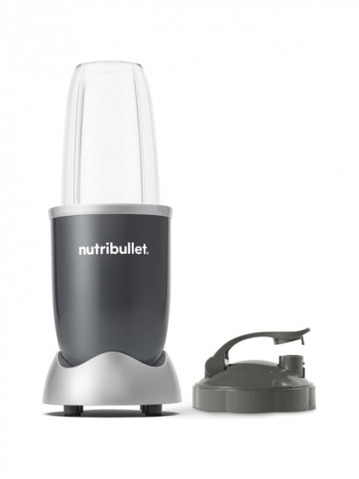 Blender Nutribullet Original 0C22300067, 600 W, 1 viteza, cupa inalta 0.7l, Argintiu [5]