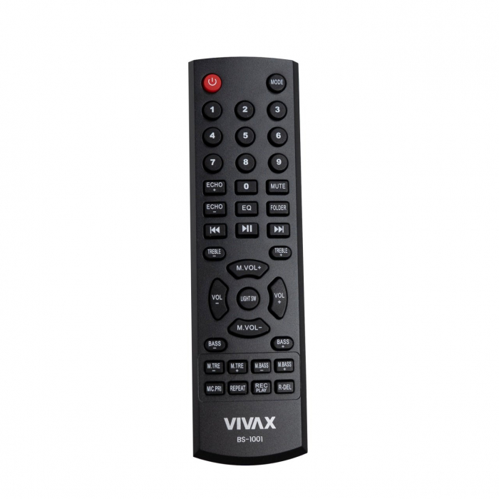 Boxa portabila BS-1001, Vivax, 100W, 40Hz-18kHz, RGB, Bluetooth, Negru [14]