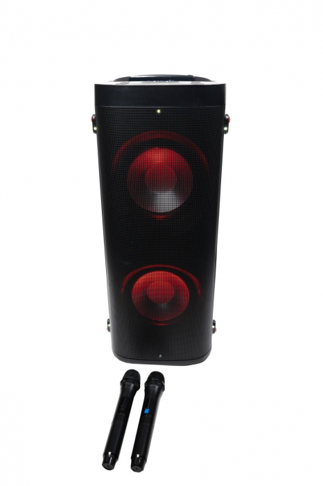 Boxa portabila BS-1001, Vivax, 100W, 40Hz-18kHz, RGB, Bluetooth, Negru [12]