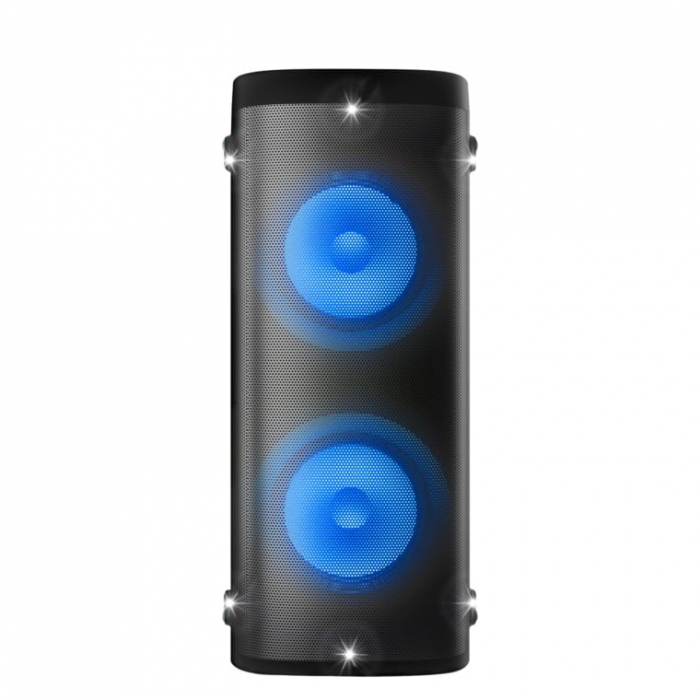 Boxa portabila BS-1001, Vivax, 100W, 40Hz-18kHz, RGB, Bluetooth, Negru [2]