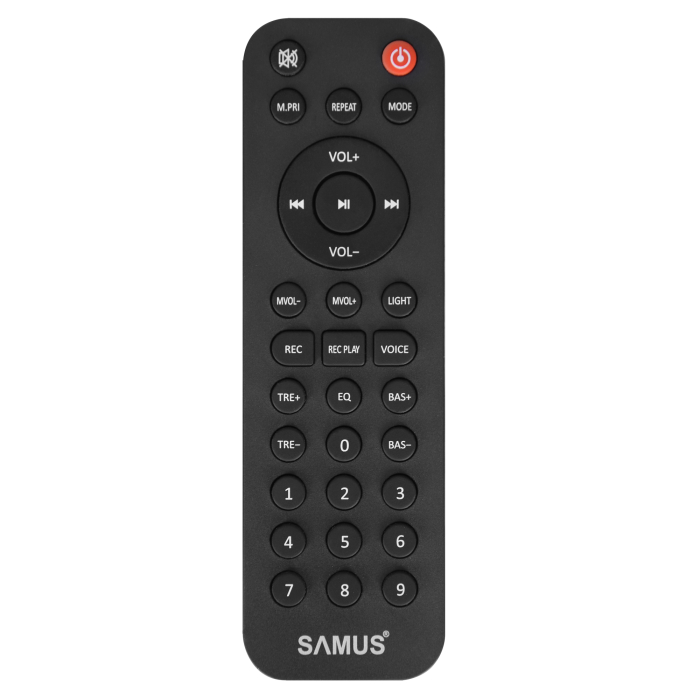 Boxa portabila Samus Fiesta 12, 1000 W, Display digital, FM Radio,  MP4, DVD, TV, PC, USB [6]