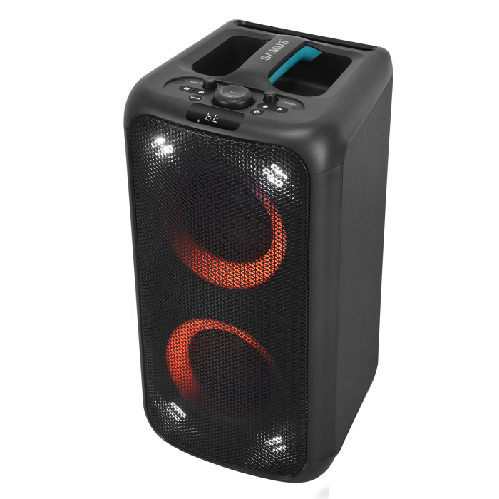 Boxa portabila Samus Miami 5.25, Putere RMS 80 W / de iesire 240 W / PMPO 800 W, Display digital, Bluetooth, FM Radio [6]