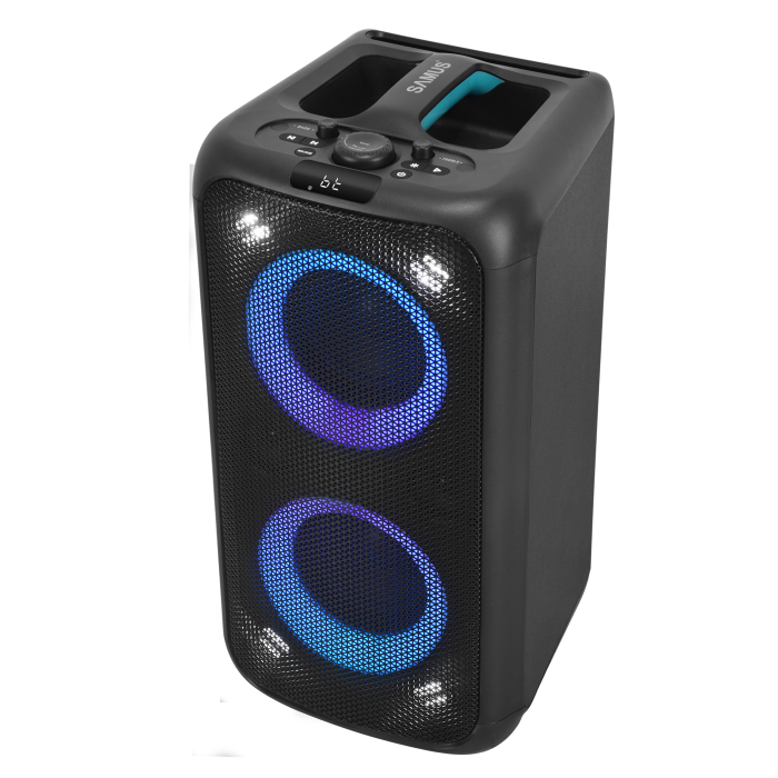 Boxa portabila Samus Miami 5.25, Putere RMS 80 W / de iesire 240 W / PMPO 800 W, Display digital, Bluetooth, FM Radio [4]