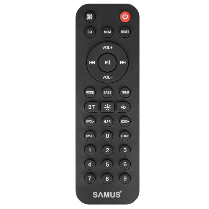 Boxa portabila Samus Miami 5.25, Putere RMS 80 W / de iesire 240 W / PMPO 800 W, Display digital, Bluetooth, FM Radio [16]